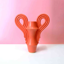 Load image into Gallery viewer, Deco Vase VASES Beginner Ceramics Coral 
