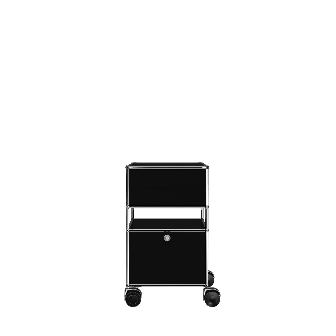 Exclusive Black Power Kitchen Cart by Ghetto Gastro x USM Kitchen Storage & Organization USM