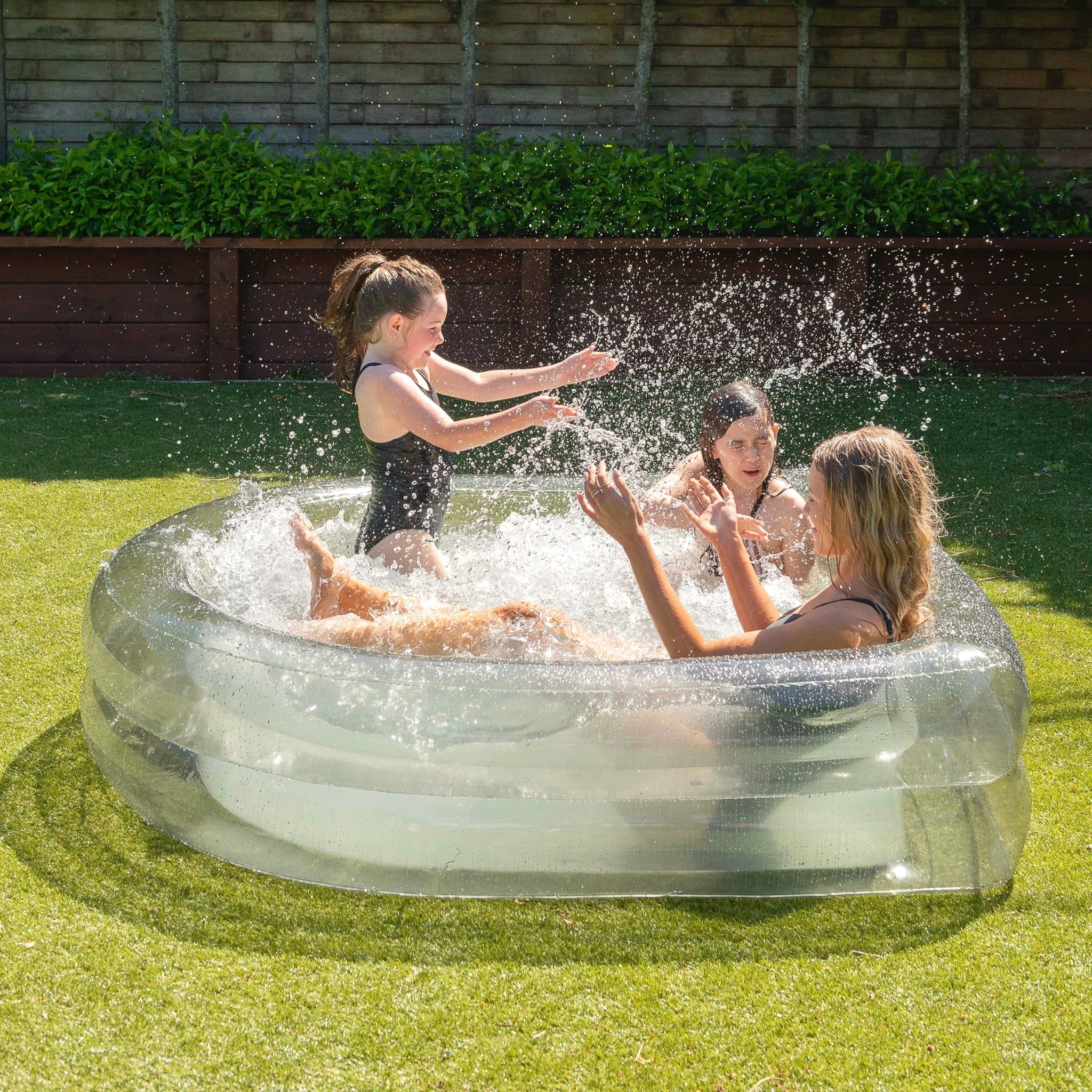 PEWTER TRANSLUCENT ARCH POOL Pool Floats & Loungers & Sunday