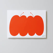 Load image into Gallery viewer, Silkscreen Double Apple Red Kroki 
