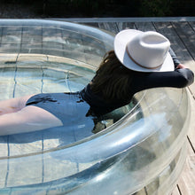 Load image into Gallery viewer, PEWTER TRANSLUCENT ARCH POOL Pool Floats &amp; Loungers &amp; Sunday 
