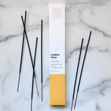Load image into Gallery viewer, Incense Sticks - 20 Pieces Incense &amp; Incense Holders Botanica Golden State 

