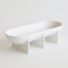 Load image into Gallery viewer, Long Standing Bowl TRAYS &amp; CATCHALLS Fort Standard Objects Matte Alpine 
