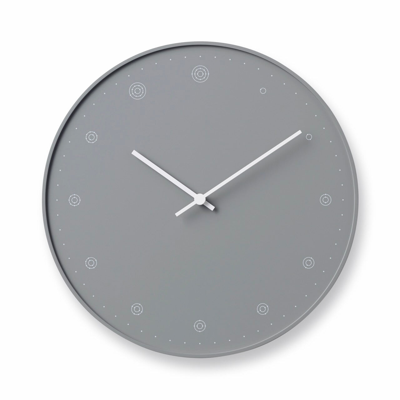 Molecule Clock Clocks Lemnos Gray