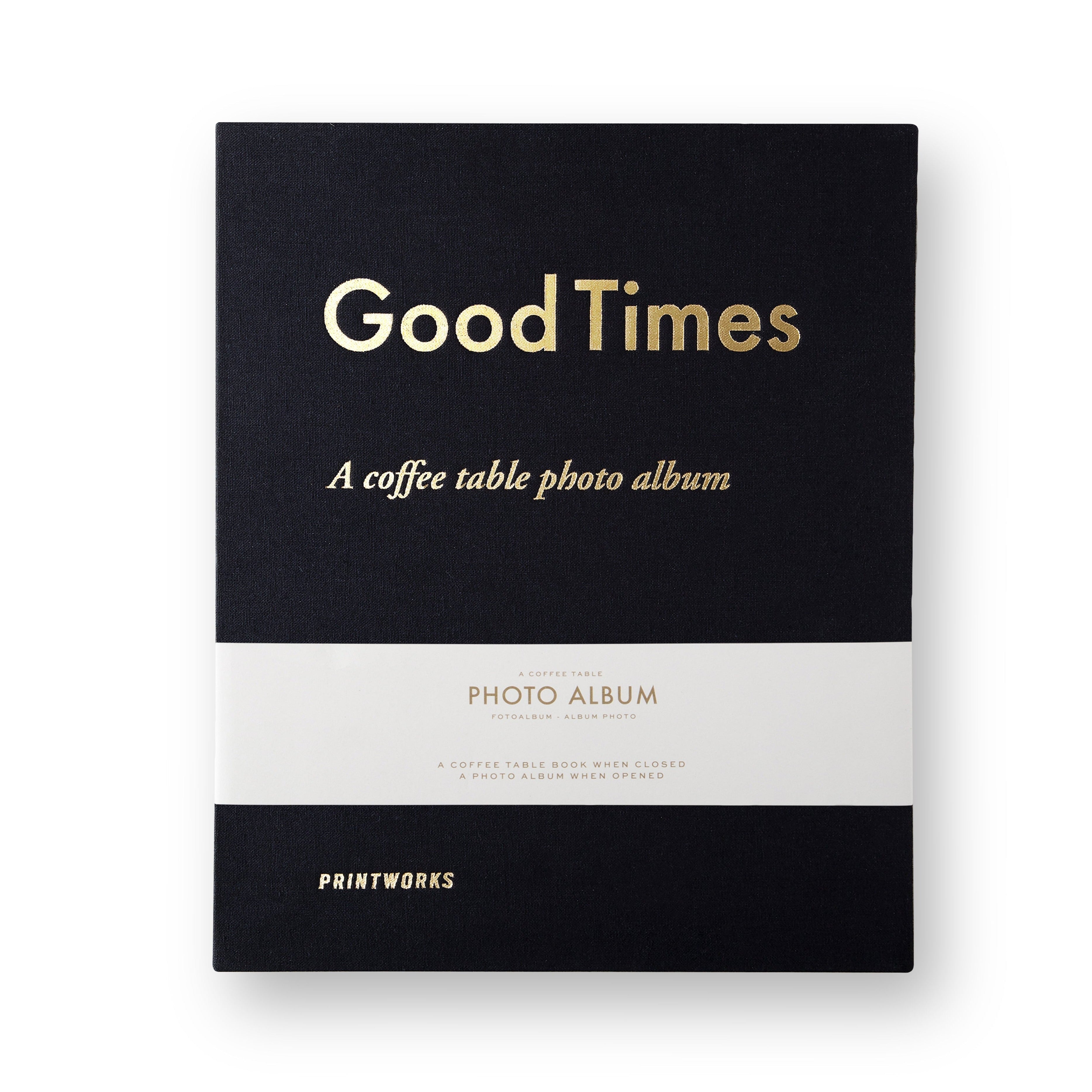 Good Times Black Photo Album – Afternoon Light