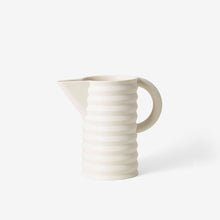 Load image into Gallery viewer, Pleated Pitcher Serving Pitchers &amp; Carafes Areaware 

