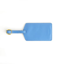 Load image into Gallery viewer, Luggage Tag with Privacy Flap Beauty Royce New York Ocean Blue 
