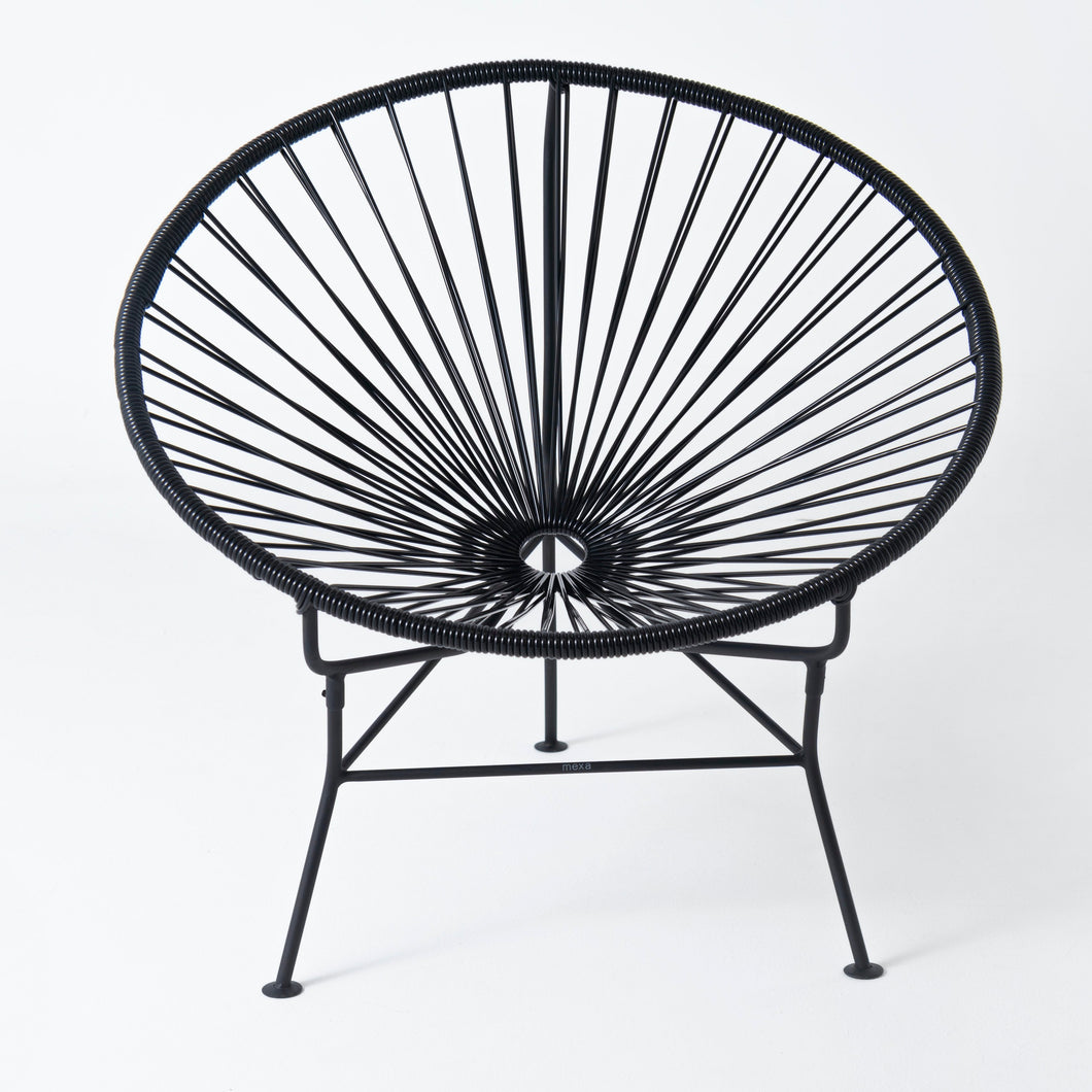 Sayulita Lounge Chair OUTDOOR FURNITURE Mexa Design Black 