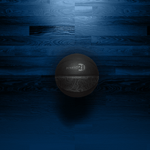 Load image into Gallery viewer, Night Vision Basketball, by artist Craig White basketball round21 
