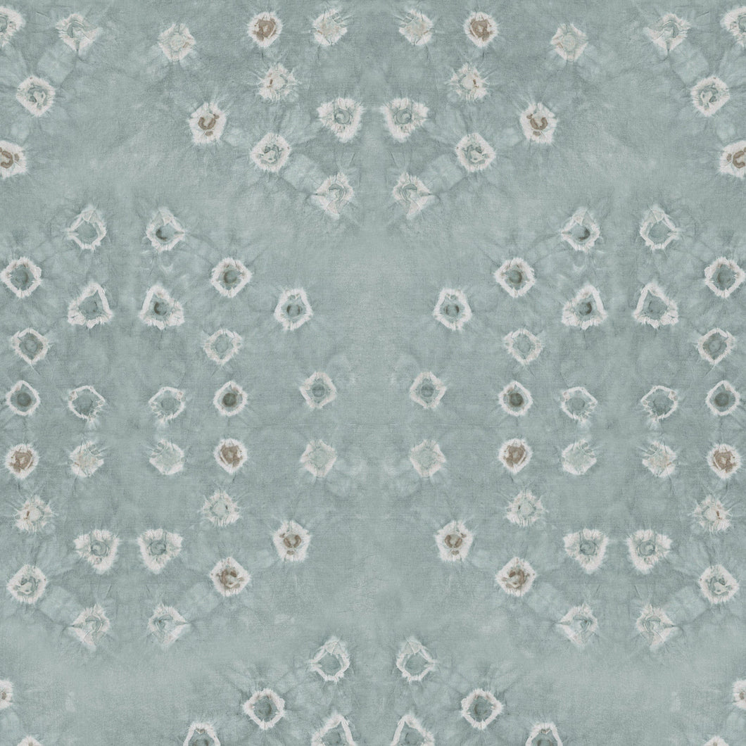 Shibori Circle Wallpaper Poppy 