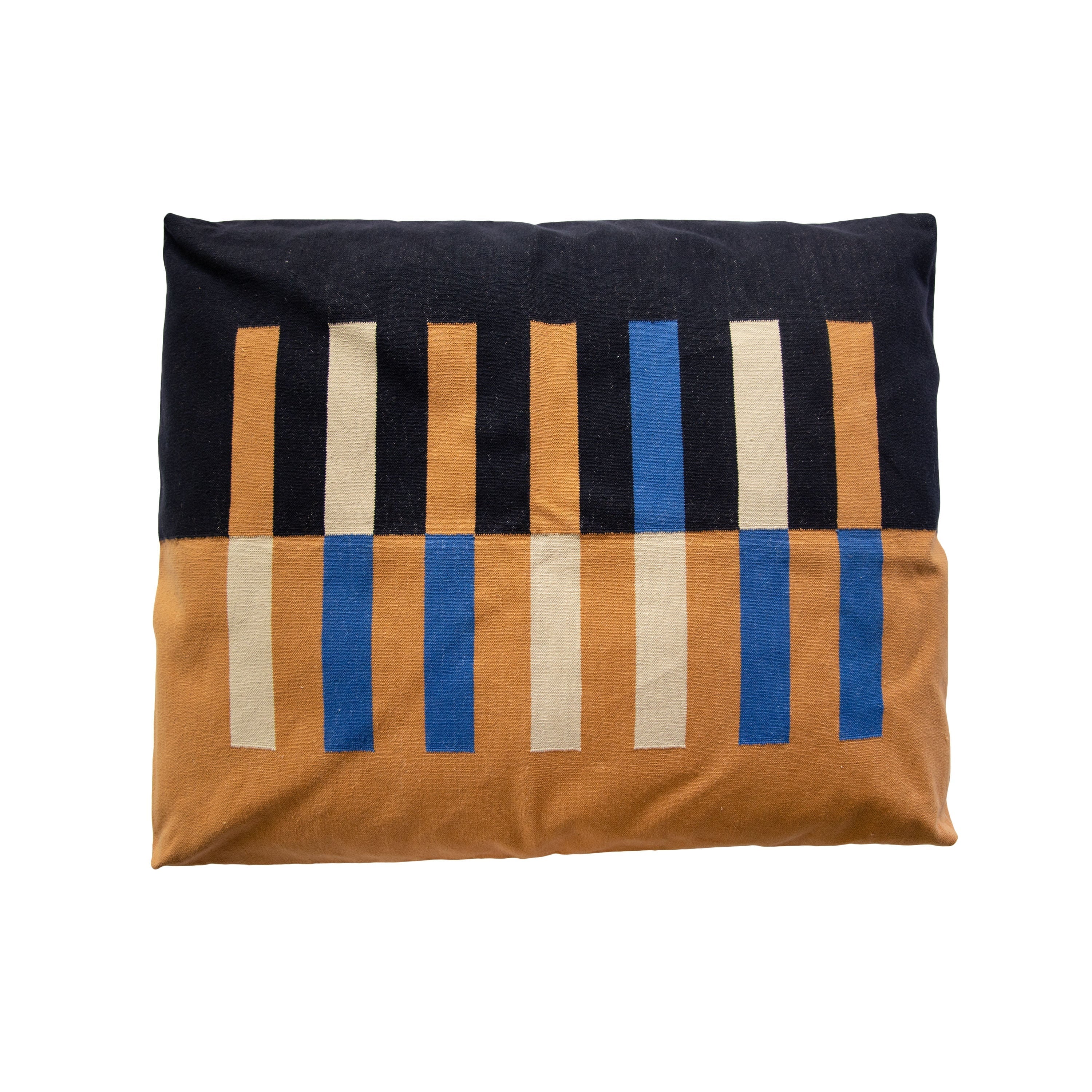 STRIPE DOG BED - BLUE Dog Bed Leah Singh