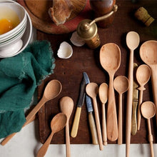 Load image into Gallery viewer, Baker&#39;s Dozen Wood Spoons, Large Sir|Madam 
