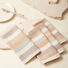 Load image into Gallery viewer, Pear Stripe Napkins Kitchen Textiles MINNA 
