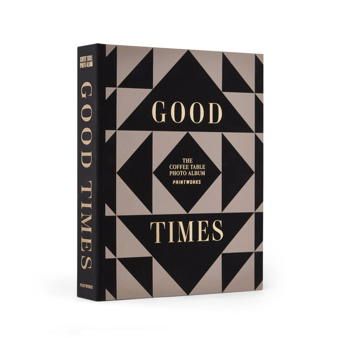 Good Times Triangles Photo Album Tabletop Picture Frames Printworks 