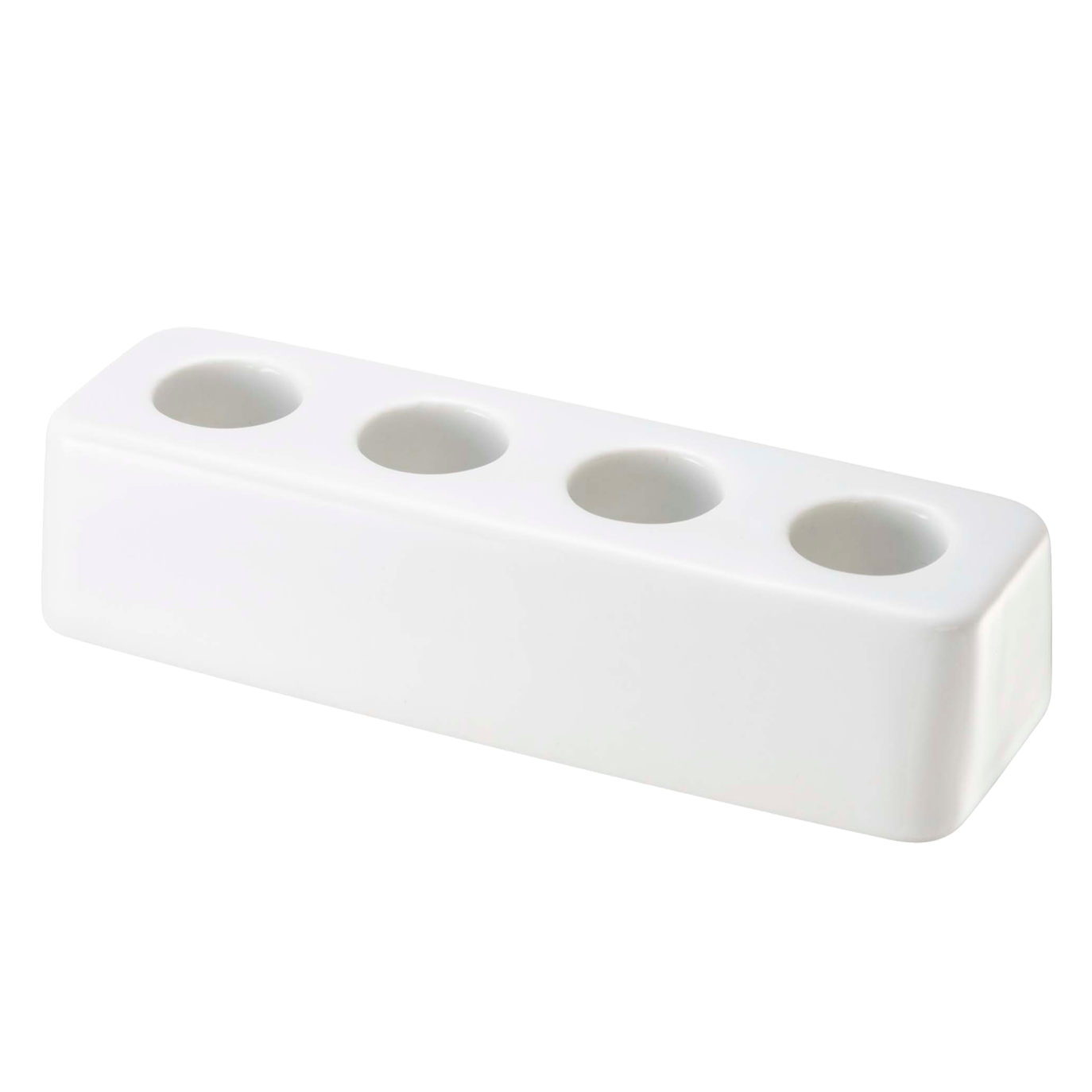 Ceramic Toothbrush Stand BATH ACCESSORIES Yamazaki Home White