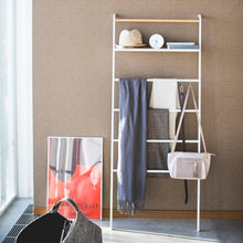 Load image into Gallery viewer, Leaning Ladder Rack with Shelf ORGANIZATION Yamazaki Home 
