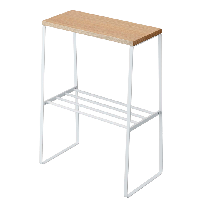 End Table with Shelf SIDE TABLES Yamazaki Home 