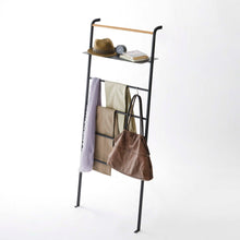 Load image into Gallery viewer, Leaning Ladder Rack with Shelf ORGANIZATION Yamazaki Home 

