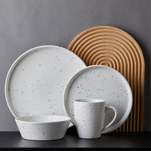 Load image into Gallery viewer, Jade Stoneware Dinnerware Set - White Stoneware Stone + Lain 
