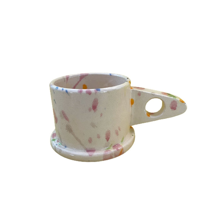 Pastel Splatter Mug Coffee & Tea Echo Park Pottery by Peter Shire 
