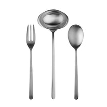 Load image into Gallery viewer, Linea Serving - 3 Piece Set SERVING UTENSILS Mepra Brushed 
