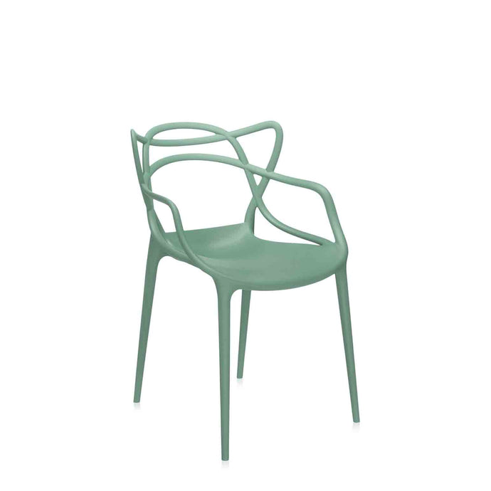 Masters Chair - Set of 2 DINING CHAIRS Kartell Sage Green 