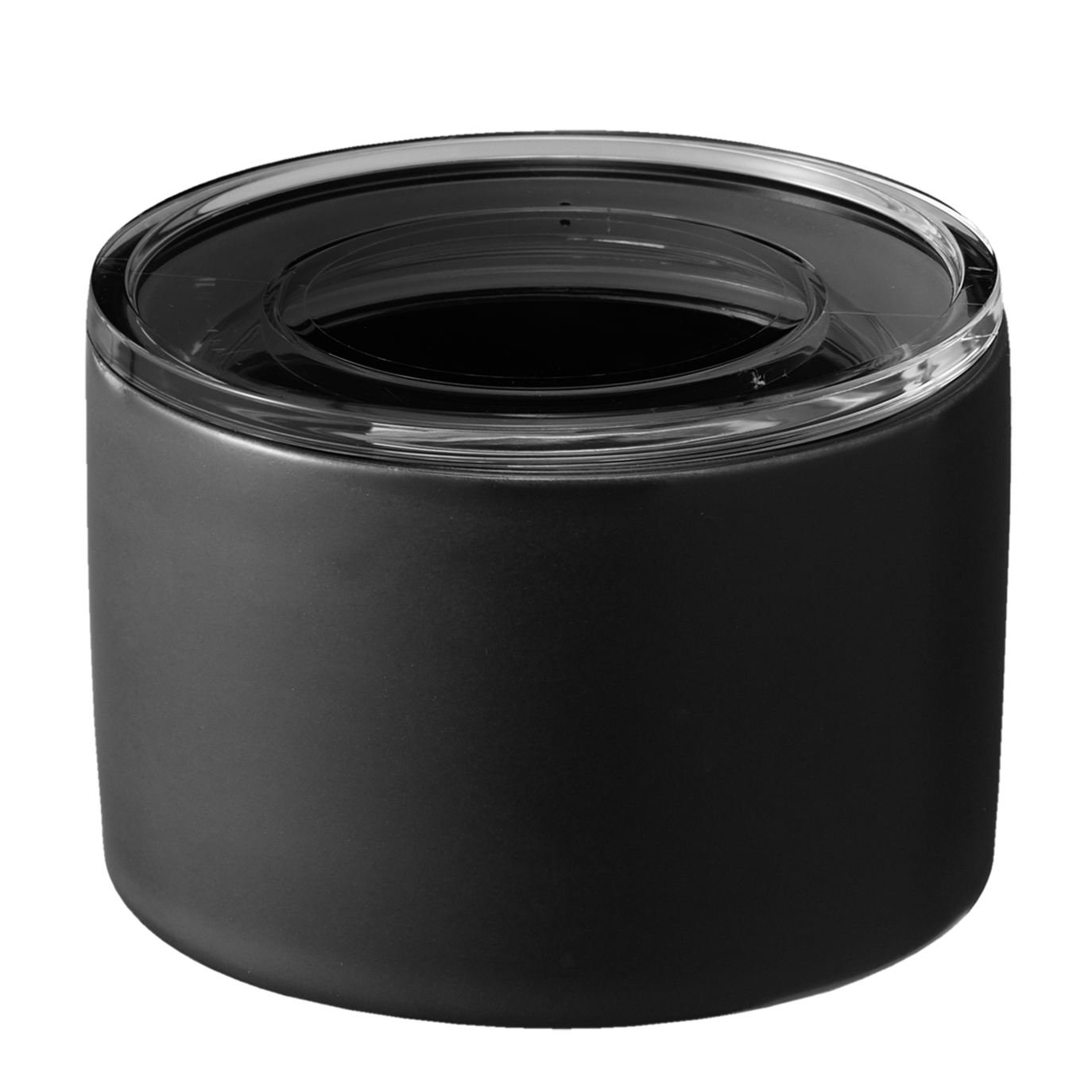 Ceramic Canister, Small FOOD STORAGE Yamazaki Home Black