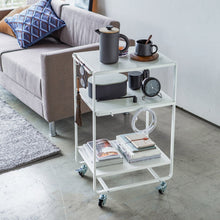 Load image into Gallery viewer, Rolling Utility Cart - Steel Rolling Carts Yamazaki Home 
