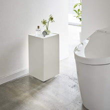 Load image into Gallery viewer, Rolling Bathroom Organizer - Steel Toilet Paper Stocker Yamazaki Home 
