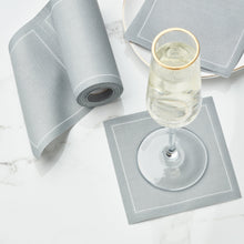 Load image into Gallery viewer, Grey Cotton Cocktail Napkins 50 Units #AL My Drap 
