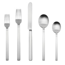 Load image into Gallery viewer, Stile Cutlery - 5 Piece Set FLATWARE Mepra Brushed 
