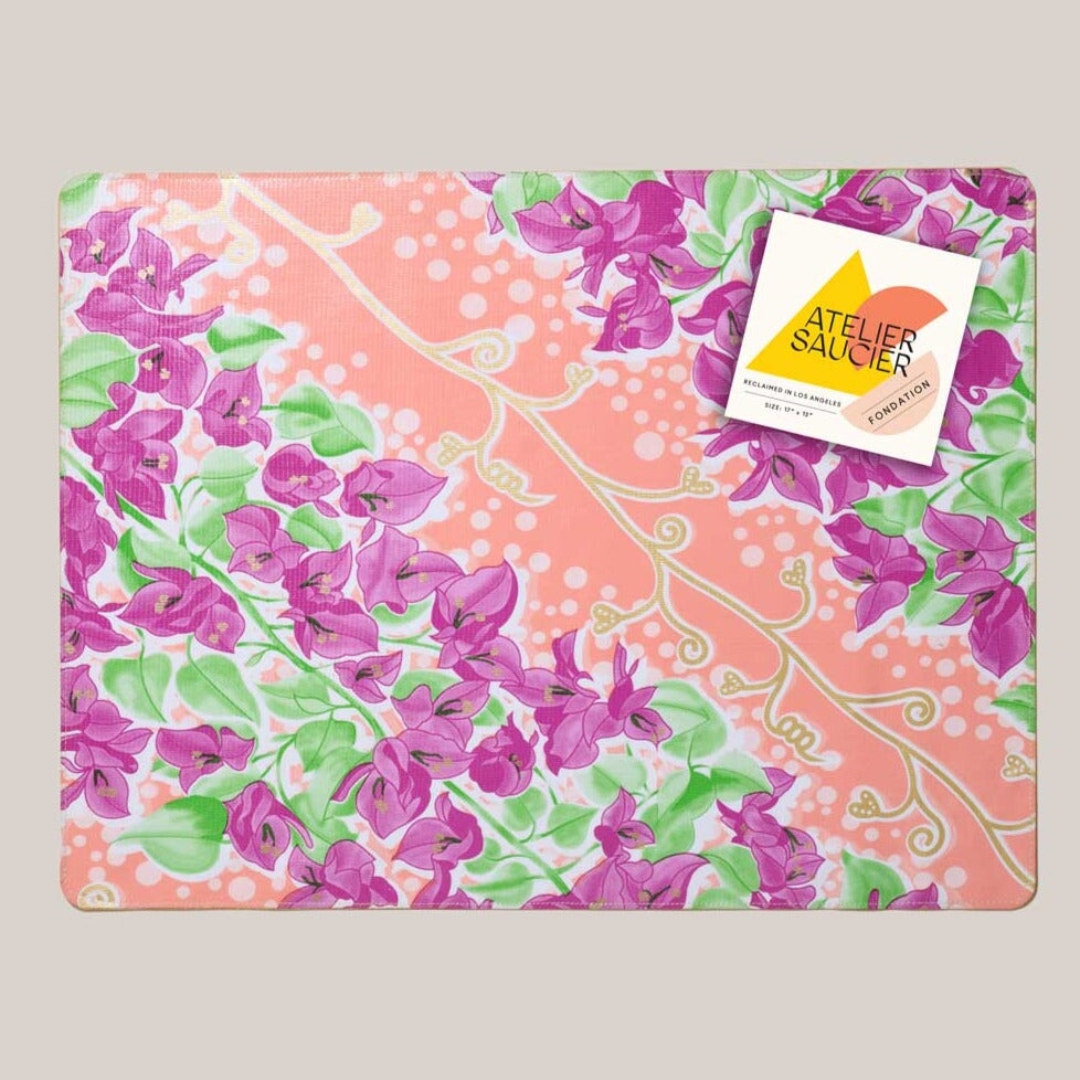 Primavera Oilcloth Placemat Placemats Atelier Saucier 