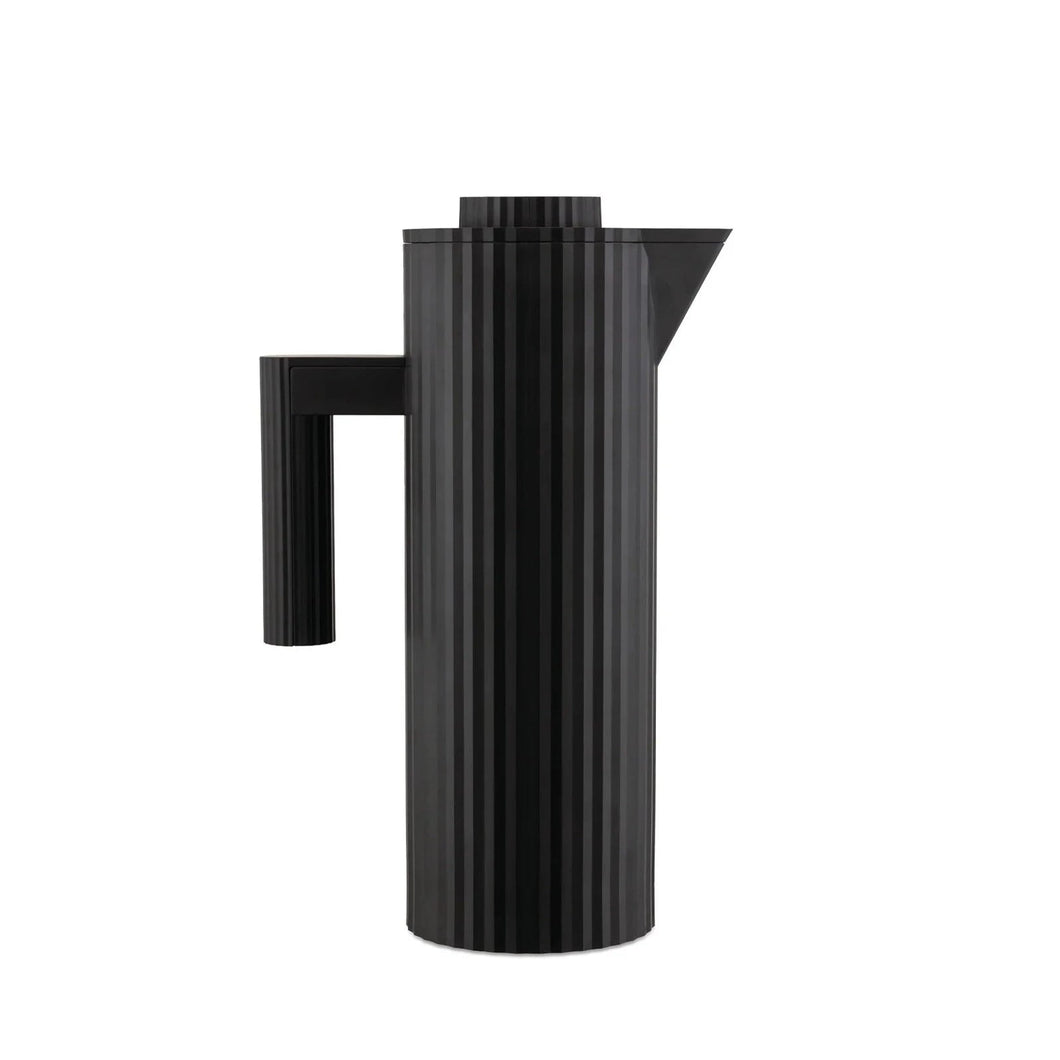 Plissé Thermo Insulated Jugg Pitchers Alessi Black 