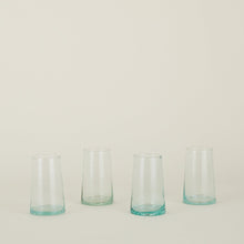 Load image into Gallery viewer, Recycled Glass Tumbler Water Glasses Hawkins New York Large 
