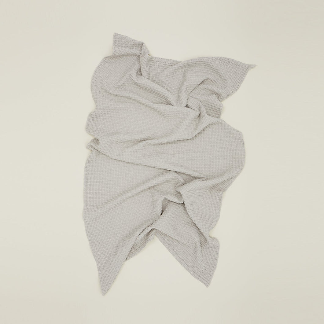 Simple Waffle Sheet Towel Bath Sheets Hawkins New York Light Grey 
