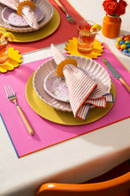 Load image into Gallery viewer, Macaw Burlap Tablecloth Tablecloths Atelier Saucier 
