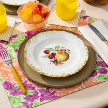 Load image into Gallery viewer, Primavera Oilcloth Placemat Placemats Atelier Saucier 
