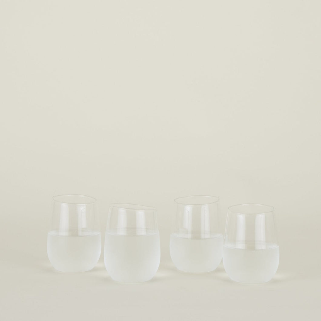 Boreal Glassware Large Water Glasses Hawkins New York 