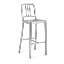 Load image into Gallery viewer, 1006 Navy Bar Stool Bar Stools Emeco Brushed 
