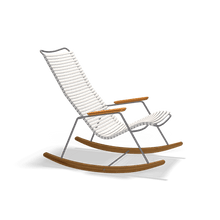 Load image into Gallery viewer, Click Rocking Chair Outdoor Lounge Chairs Houe Muted White 
