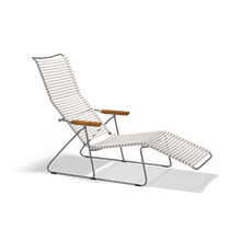Load image into Gallery viewer, Click Sunlounger Outdoor Lounge Chairs Houe Muted White 
