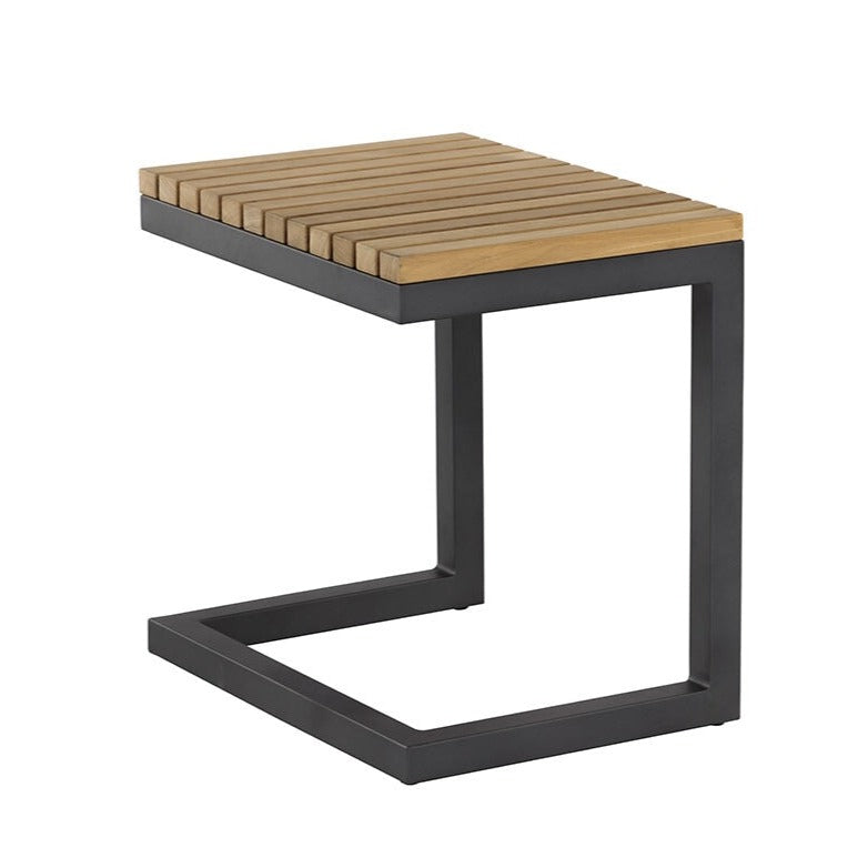 Geneve C-Shaped End Table Outdoor Furniture Sunpan 