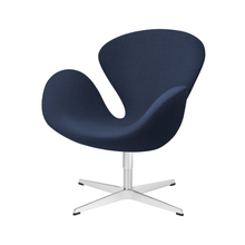 Load image into Gallery viewer, Swan Chair Accent Chairs Fritz Hansen Dark Blue 
