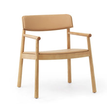 Load image into Gallery viewer, Timb Lounge Armchair, Upholstered Arm Chairs Normann Copenhagen Tan 
