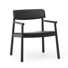 Load image into Gallery viewer, Timb Lounge Armchair, Upholstered Arm Chairs Normann Copenhagen Black 
