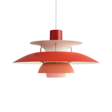 Load image into Gallery viewer, PH 5 Pendant Lamp Ceiling &amp; Pendant Lamps Louis Poulsen Hues of Red 
