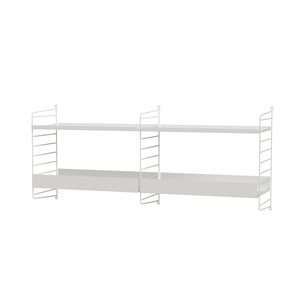 Kitchen Bundle B Shelving String Furniture White/White 