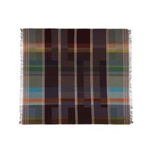 Load image into Gallery viewer, Lambswool Pinstripe Throw, Florence Throws Wallace Sewell Large 
