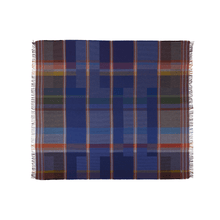 Load image into Gallery viewer, Lambswool Pinstripe Throw, Calvert Throws Wallace Sewell Large 
