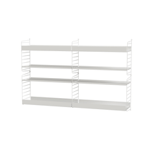 Load image into Gallery viewer, Living Room Bundle L Shelving String Furniture White/White 
